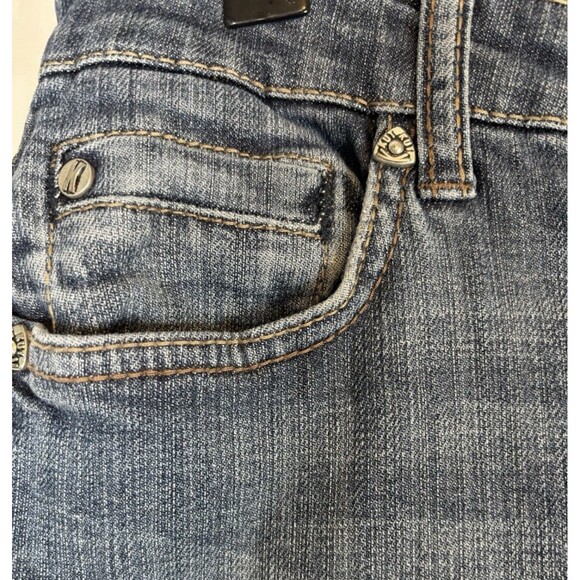 Kut From The Kloth Mid Rise Bootcut Stretch Blue Denim Jeans Women’s Size 8 - Picture 3 of 11